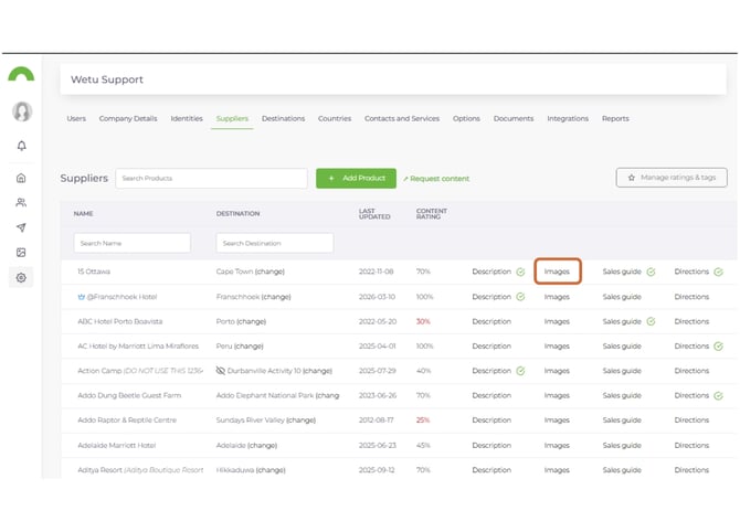 Upload, change and remove images 3