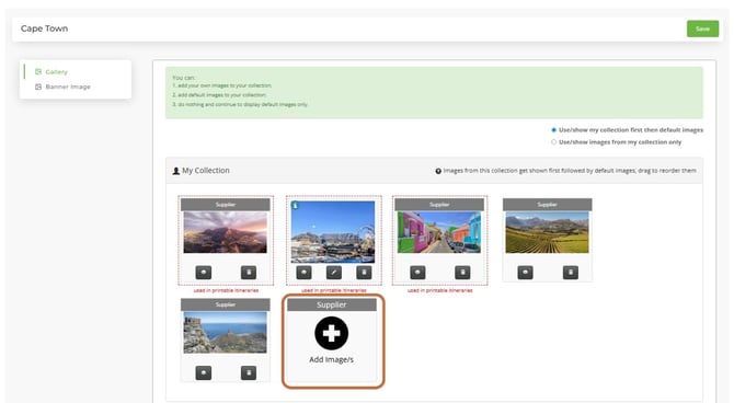 manage destinations 10