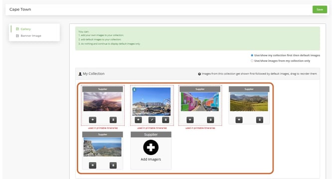 manage destinations 12