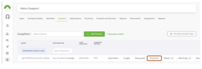 manage custom directions 3