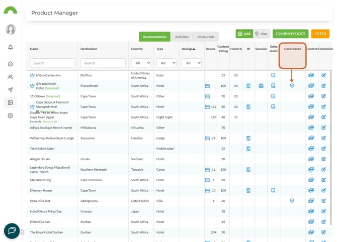 manage governance information. 3
