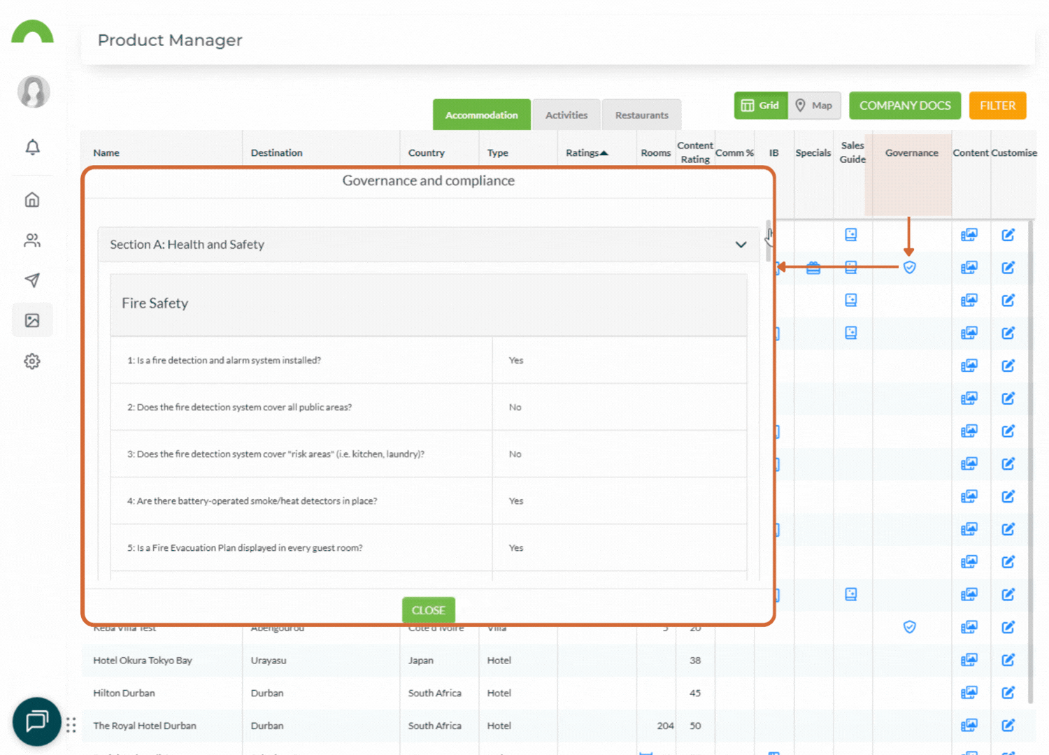 manage governance information. 5