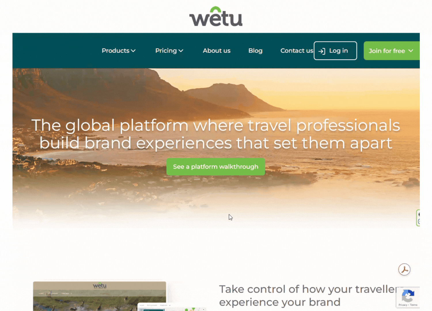 Account Type Selection **Location:** After "Select 'DMO / Accommodation / Restaurant / Activities