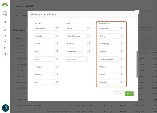 _tags and classifications. 8