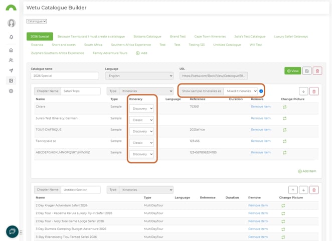 catalogue manager. 10