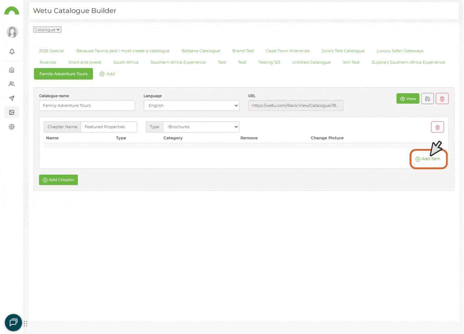 catalogue manager. 11