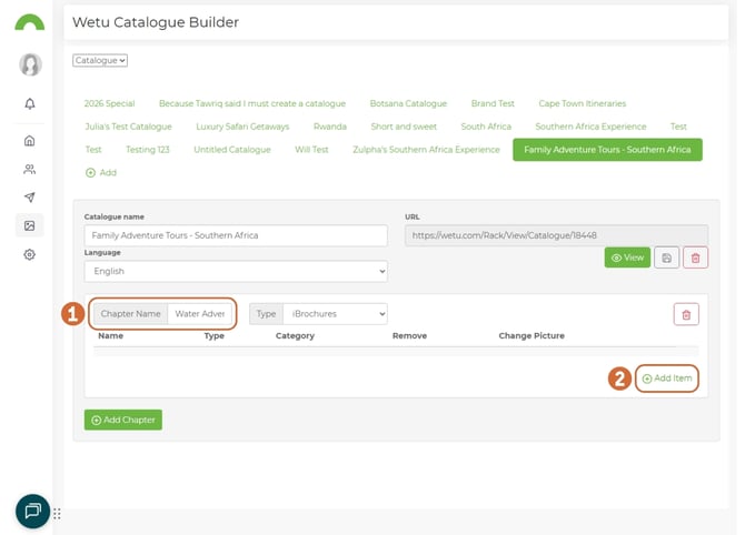 catalogue manager. 5