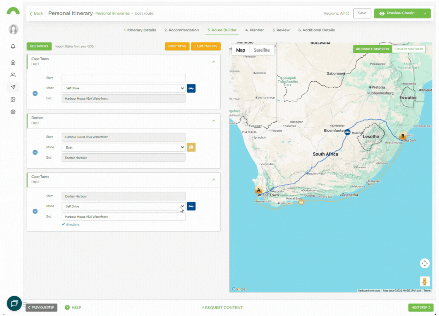 custom boat routes 9
