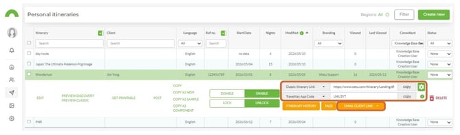 Itinerary Browser 10