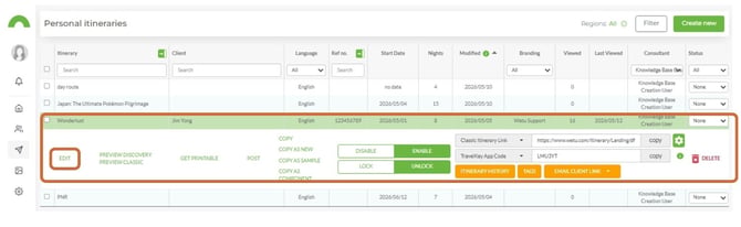 Itinerary Browser 6