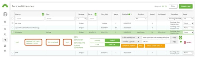 Itinerary Browser 7