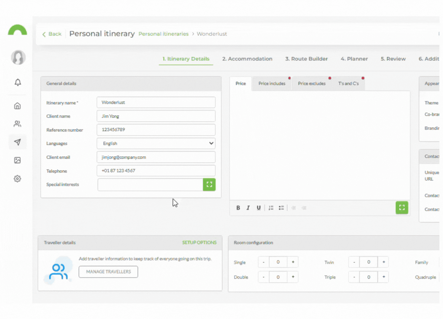 Add clients details 4
