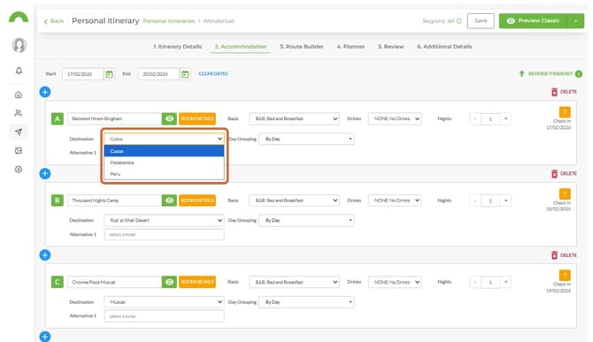 add fixed accommodations 11