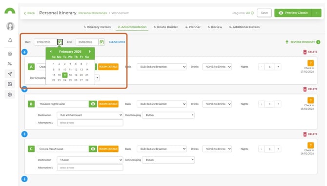 add fixed accommodations 3