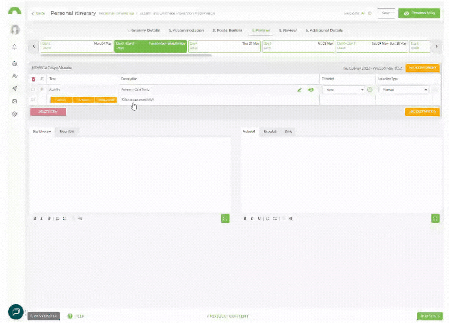 Adding Preloaded Activities 4