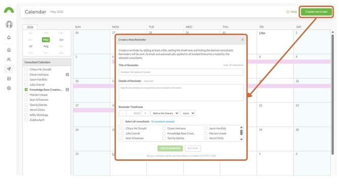 calendar reminder 2