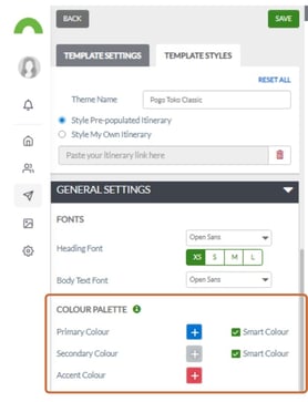 share and manage my itinerary links 8