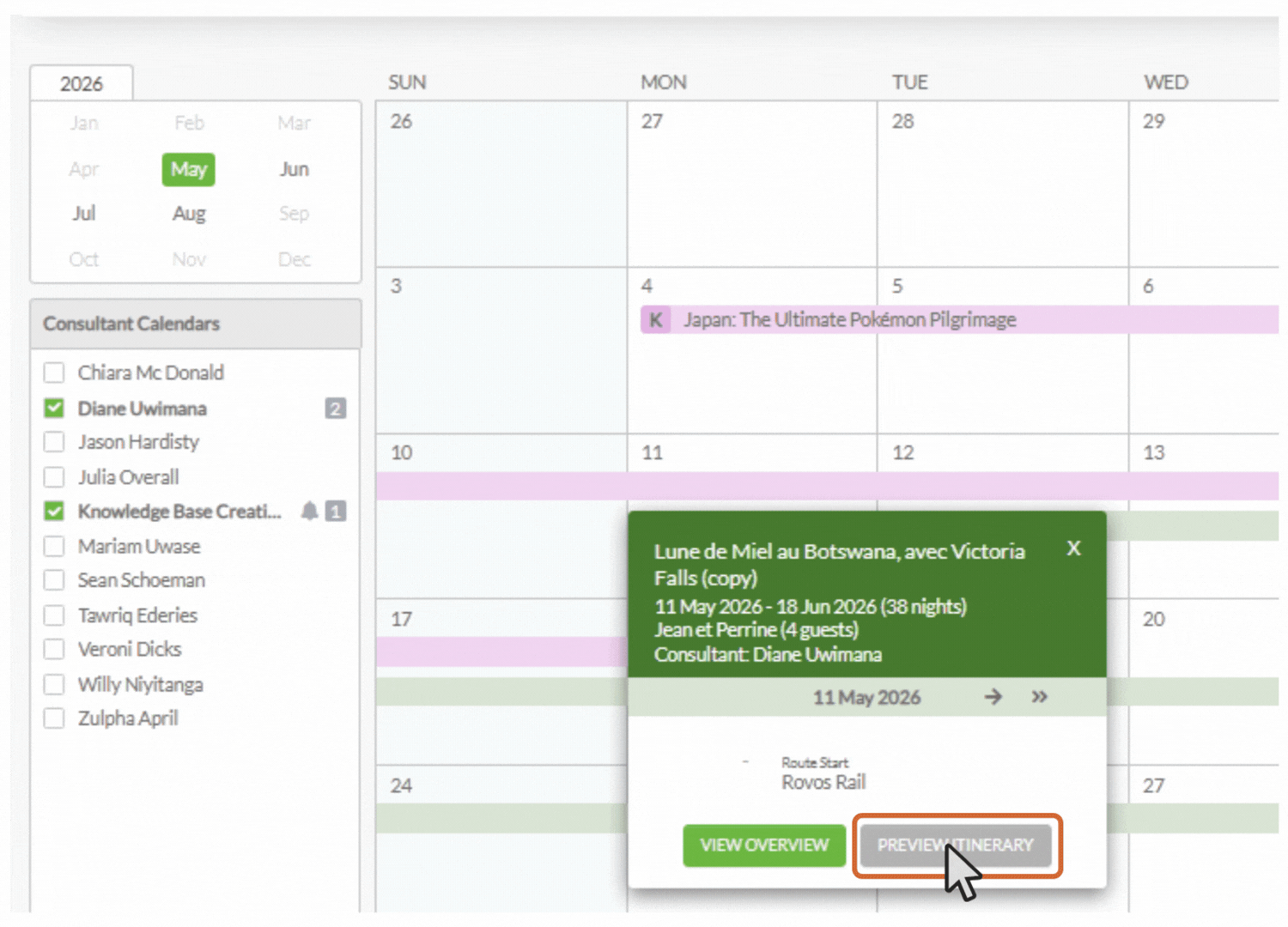 manage my calendar 6a