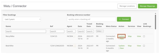 What Does the Connect Update Function Do. 1